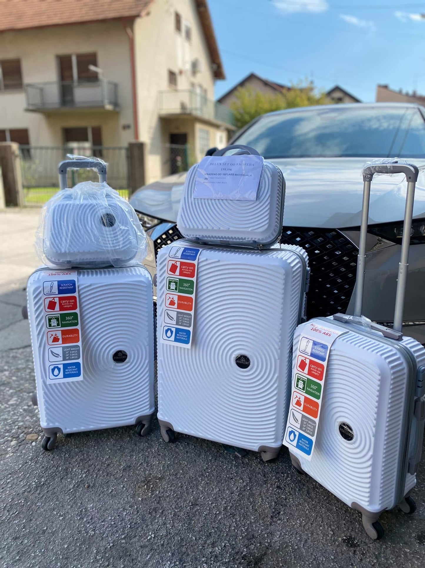 Travel Armor SET OD 5 KOFERA