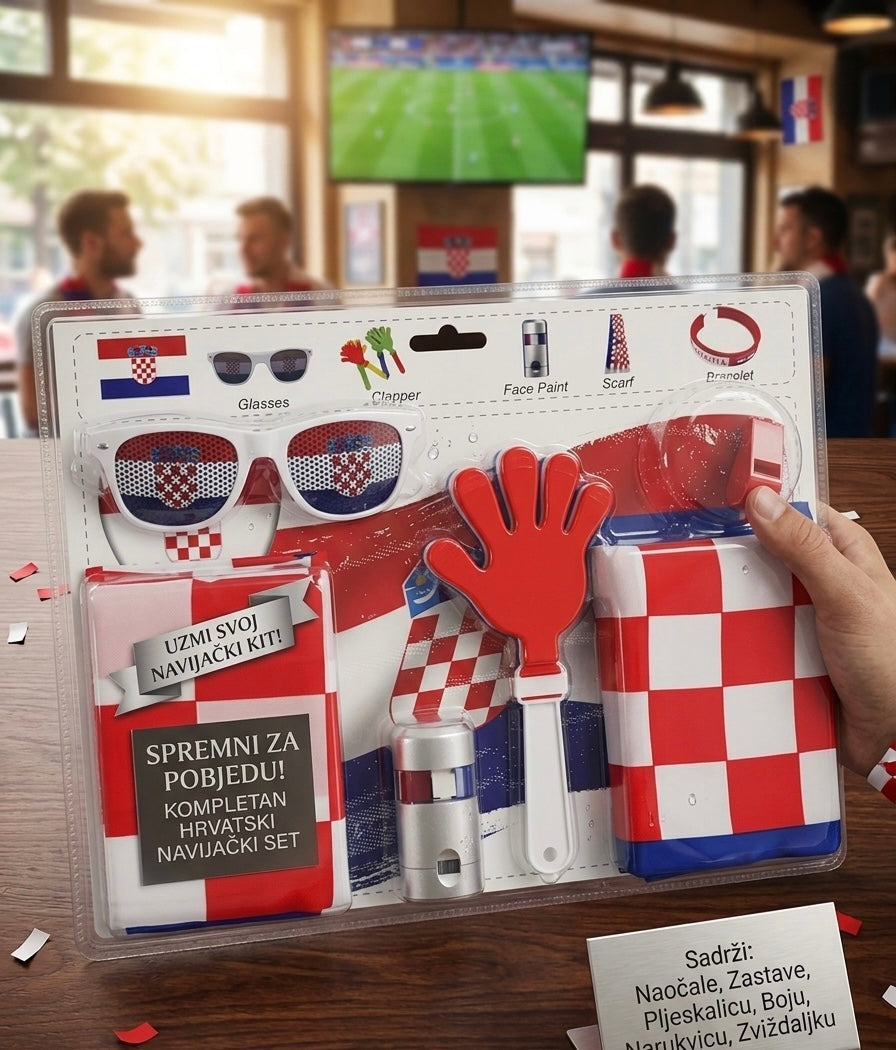 🇭🇷Vatreni Navijacki Set🇭🇷