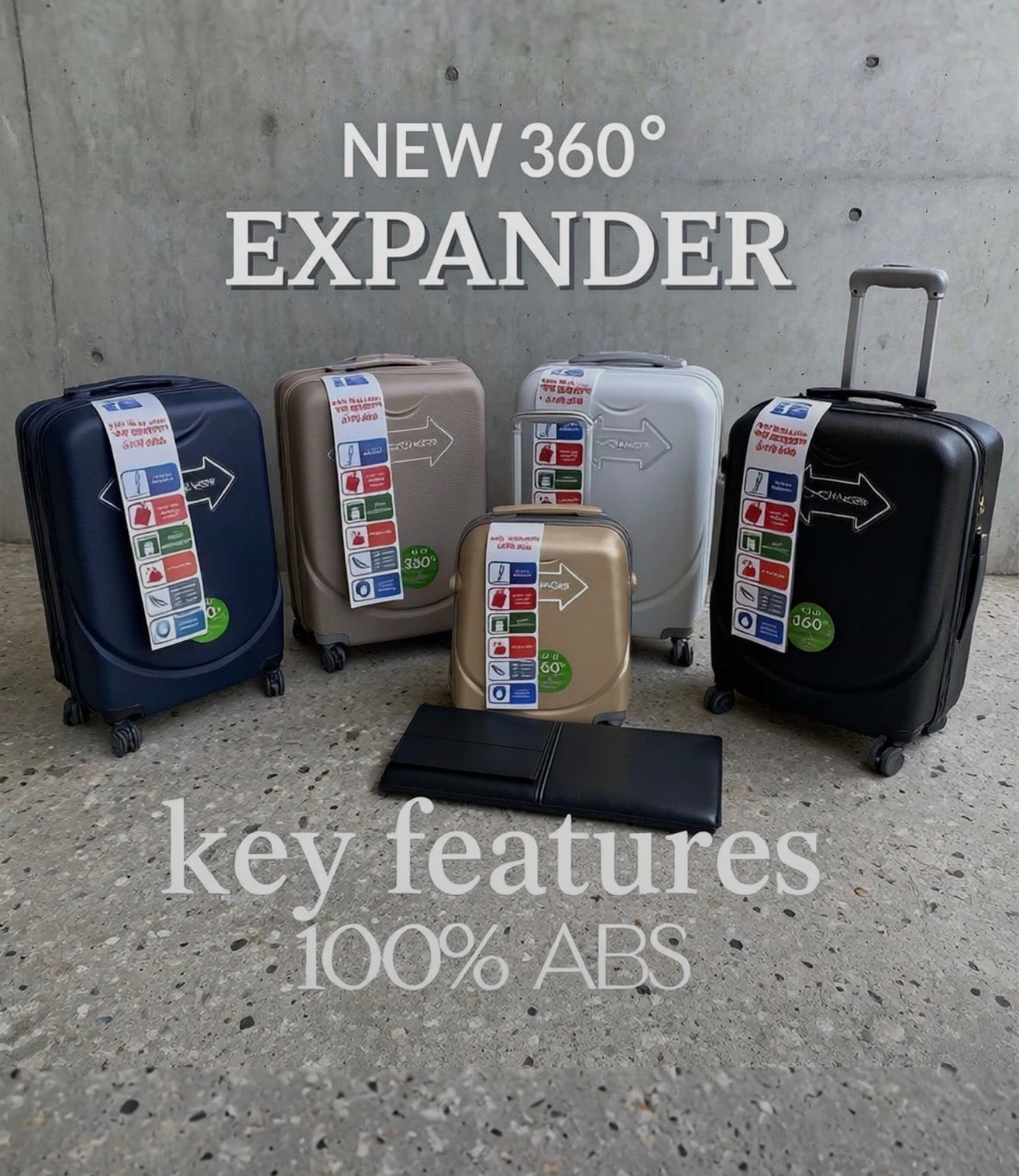 Travel Armor SET OD 5 KOFERA