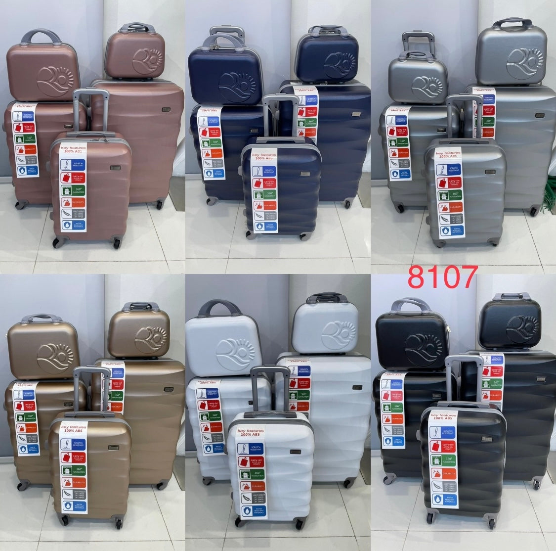 TRAVEL ARMOR SET OD 5 KOFERA