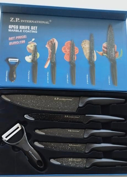 EDENBERG 6 dijelni set posuđa INOX