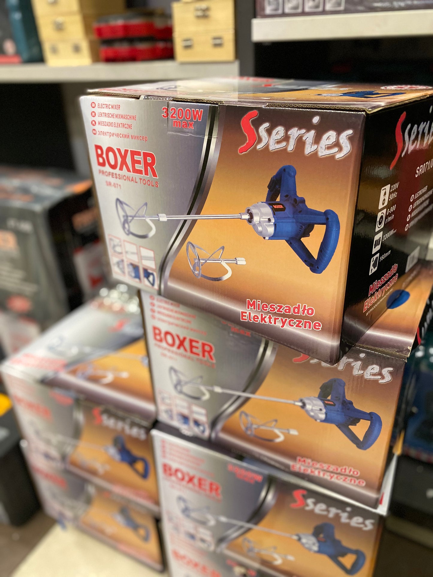 BOXER mikser za beton, gips i boje